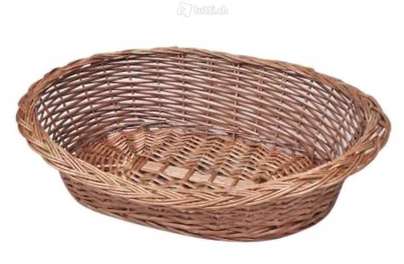  Weide Hundekorb/Tierbett Katzenbett Hundebett Natur 70 cm