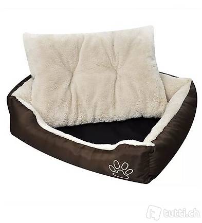  Hundebett Braun und Beige XXXL